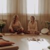 Cassandra Woudstra en Lizette Hof Cacaoceremonie friesland Cacaoceremonie Leeuwarden Yin yoga