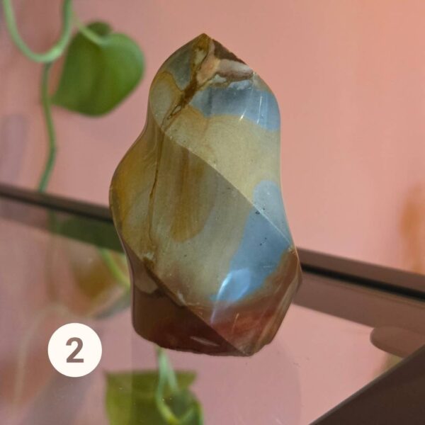 Polychroom jaspis Edelstenen Pure cacao webshop