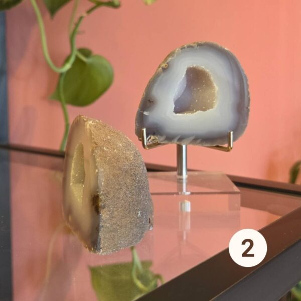 agaat geode half druze kristallen Edelstenen Pure cacao webshop agaat geode half druze kristallen Edelstenen Pure cacao webshop