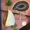 agaat geode half druze kristallen Edelstenen Pure cacao webshop agaat geode half druze kristallen Edelstenen Pure cacao webshop