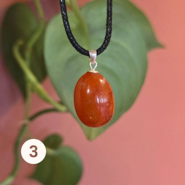 carneool geslepen hanger Edelstenen Pure cacao webshop carneool geslepen hanger Edelstenen Pure cacao webshop