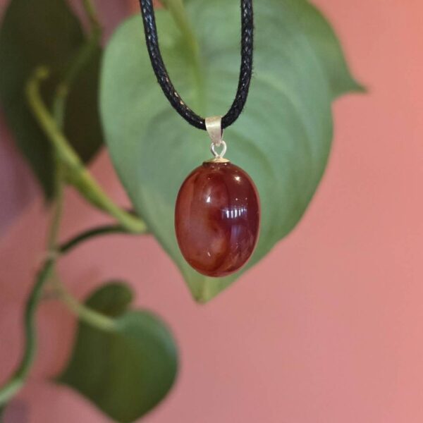 carneool geslepen hanger Edelstenen Pure cacao webshop carneool geslepen hanger Edelstenen Pure cacao webshop