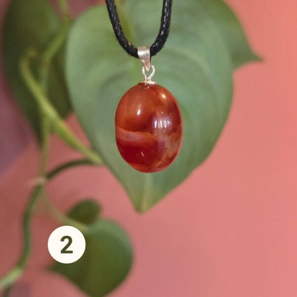 carneool geslepen hanger Edelstenen Pure cacao webshop carneool geslepen hanger Edelstenen Pure cacao webshop